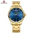 NAVIFORCE 9213 New Men Wristwatch Top Brand Luxury Date Week Man Watch Stainless Steel Classic Quartz Original Male Clock