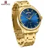 NAVIFORCE 9213 New Men Wristwatch Top Brand Luxury Date Week Man Watch Stainless Steel Classic Quartz Original Male Clock