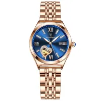 POEDAGAR 320 Women Watches Fashion Rose Gold Stainless Stain Steel Ladies Watch Waterproof Quarzt Wristwatch