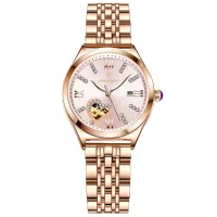 POEDAGAR 320 Women Watches Fashion Rose Gold Stainless Stain Steel Ladies Watch Waterproof Quarzt Wristwatch