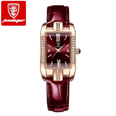 Poedagar 365 hot new women's watch, exquisite business casual elegant work commuter versatile quartz watch