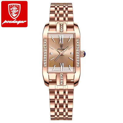 Poedagar 365 hot new women's watch, exquisite business casual elegant work commuter versatile quartz watch