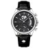 Poedagar 802 Watch Fashion Man Waterproof Leather and Stainless Steel Watches Luxury Luminous Quartz Calendar Men Clock Simple Sports Men's Wristwatch