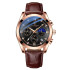 Poedagar 806 Men Watch Sport Chronograph Fashion Date Quartz Wristwatch Top Luxury Waterproof Luminous Steel Band Watch