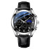 Poedagar 806 Men Watch Sport Chronograph Fashion Date Quartz Wristwatch Top Luxury Waterproof Luminous Steel Band Watch