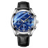 Poedagar 806 Men Watch Sport Chronograph Fashion Date Quartz Wristwatch Top Luxury Waterproof Luminous Steel Band Watch
