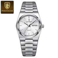 Poedagar 930 Men's Watches Fine Steel Sport Fashion Original Quartz Watch for Man Waterproof Luminous Date Weel Gentleman Trend