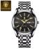 Poedagar 962 Waterproof Clock Stainless Steel  Analog Wrist Watch For Men