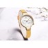 NAVIFORCE 5001 Women Watches Top Luxury Brand Ladies Fashion Simple Quartz Female Waterproof Watch Lady Casual Clock - Yellow White