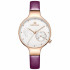 NAVIFORCE 5001 Women Watches Top Luxury Brand Ladies Quartz Watches Genuine Leather Watchband Casual Wrist Watches Gift For Girls - Rose Gold Pink