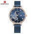 NAVIFORCE 5011 Women Watch Luxury Brand Simple Quartz Ladies Waterproof Wristwatch Fashion Casual Watches Girl Clock