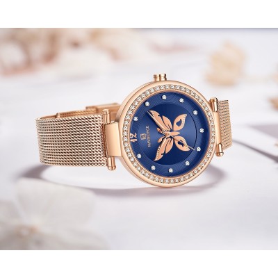 NAVIFORCE 5018 New Fashion Quartz Luxury Wristwatch for Women