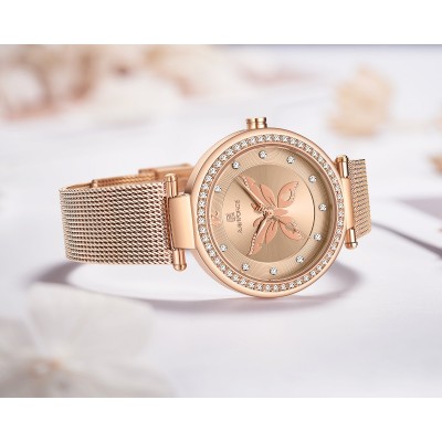NAVIFORCE 5018 New Fashion Quartz Luxury Wristwatch for Women