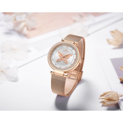 NAVIFORCE 5018 New Fashion Quartz Luxury Wristwatch for Women