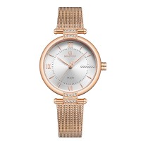 NAVIFORCE 5019 Luxury Brand Fashion Quartz Wristwatches Womens Charming Wrist with Thin Stainless Steel Bracelet Watch Clock Female