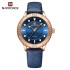 NAVIFORCE 5020 New Women Luxury Quartz Watch Ladies Fashion Casual Simple Wristwatch Luminous Pointer Leather Wristband Clock