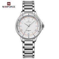 NAVIFORCE 5021 Classic Casual Stainless Steel Analog Watch For Women