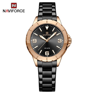 NAVIFORCE 5022 Casual Stainless Steel Analog Watch For Women