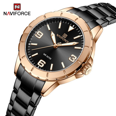 NAVIFORCE 5022 Casual Stainless Steel Analog Watch For Women