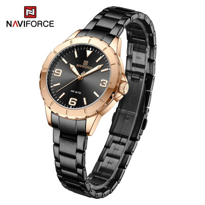 NAVIFORCE 5022 Casual Stainless Steel Analog Watch For Women