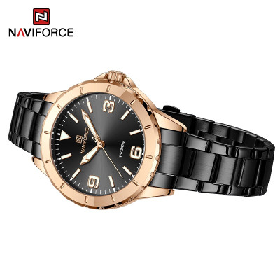NAVIFORCE 5022 Casual Stainless Steel Analog Watch For Women
