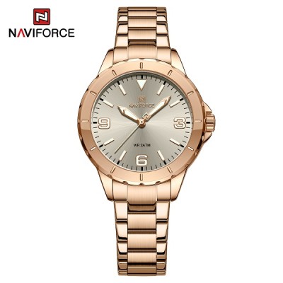 NAVIFORCE 5022 Casual Stainless Steel Analog Watch For Women