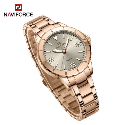 NAVIFORCE 5022 Casual Stainless Steel Analog Watch For Women