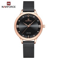 NAVIFORCE 5023 Women Watches Luxury Ultra Thin Ladies Watch Luxury Waterproof Quartz WristWatch Woman