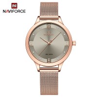 NAVIFORCE 5023 Women Watches Luxury Ultra Thin Ladies Watch Luxury Waterproof Quartz WristWatch Woman
