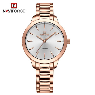 NAVIFORCE 5025 Formal Stainless Steel Analog Watch For Women