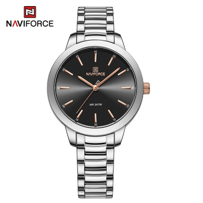 NAVIFORCE 5025 Formal Stainless Steel Analog Watch For Women