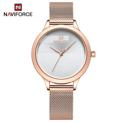 NAVIFORCE 5027 Classic Women's Watches Waterproof Luminous Ladies Watches Ladies Gifts