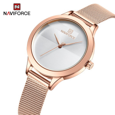 NAVIFORCE 5027 Classic Women's Watches Waterproof Luminous Ladies Watches Ladies Gifts