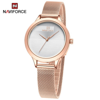 NAVIFORCE 5027 Classic Women's Watches Waterproof Luminous Ladies Watches Ladies Gifts