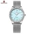 NAVIFORCE 5028 Women's Casual Quartz Watch Original Watches Strap Lady Wristwatches Clock for Female