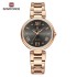 NAVIFORCE 5030 Original New Stainless Steel Analog Sparkling Women Elegance Quartz Watch