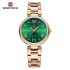 NAVIFORCE 5030 Original New Stainless Steel Analog Sparkling Women Elegance Quartz Watch