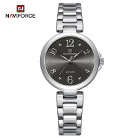 NAVIFORCE 5031 Lady Brands Watches Simple Stainless Steel Women Quartz Watch Ladies Hot Sales Clock