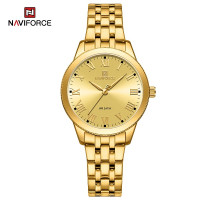 NAVIFORCE 5032 Women WatchTop Luxury Brand Quartz Lady Wristwatch Fashion Stainless Steel Bracelet Female Girl Original Clock