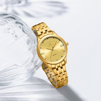 NAVIFORCE 5032 Women WatchTop Luxury Brand Quartz Lady Wristwatch Fashion Stainless Steel Bracelet Female Girl Original Clock