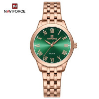 NAVIFORCE 5032 Women WatchTop Luxury Brand Quartz Lady Wristwatch Fashion Stainless Steel Bracelet Female Girl Original Clock