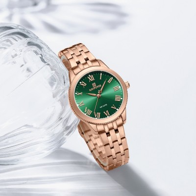 NAVIFORCE 5032 Women WatchTop Luxury Brand Quartz Lady Wristwatch Fashion Stainless Steel Bracelet Female Girl Original Clock