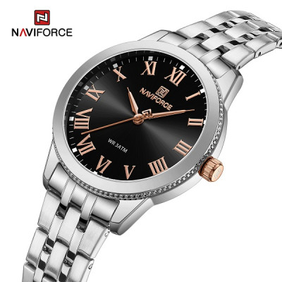 NAVIFORCE 5032 Women WatchTop Luxury Brand Quartz Lady Wristwatch Fashion Stainless Steel Bracelet Female Girl Original Clock