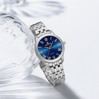 NAVIFORCE 5032 Women WatchTop Luxury Brand Quartz Lady Wristwatch Fashion Stainless Steel Bracelet Female Girl Original Clock