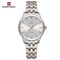 NAVIFORCE 5032 Women WatchTop Luxury Brand Quartz Lady Wristwatch Fashion Stainless Steel Bracelet Female Girl Original Clock