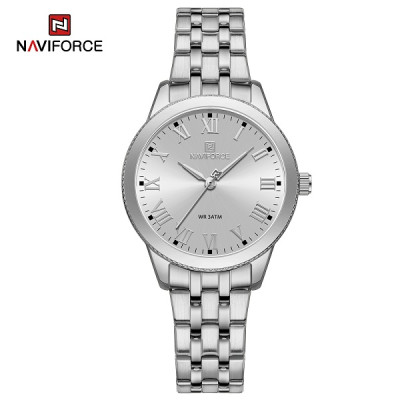 NAVIFORCE 5032 Women WatchTop Luxury Brand Quartz Lady Wristwatch Fashion Stainless Steel Bracelet Female Girl Original Clock