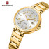NAVIFORCE 5033 Women WatchTop Luxury Brand Quartz Lady Wristwatch Fashion Stainless Steel Bracelet Female Girl Clock