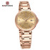 NAVIFORCE 5033 Women WatchTop Luxury Brand Quartz Lady Wristwatch Fashion Stainless Steel Bracelet Female Girl Clock