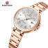 NAVIFORCE 5033 Women WatchTop Luxury Brand Quartz Lady Wristwatch Fashion Stainless Steel Bracelet Female Girl Clock