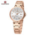 NAVIFORCE 5033 Women WatchTop Luxury Brand Quartz Lady Wristwatch Fashion Stainless Steel Bracelet Female Girl Clock